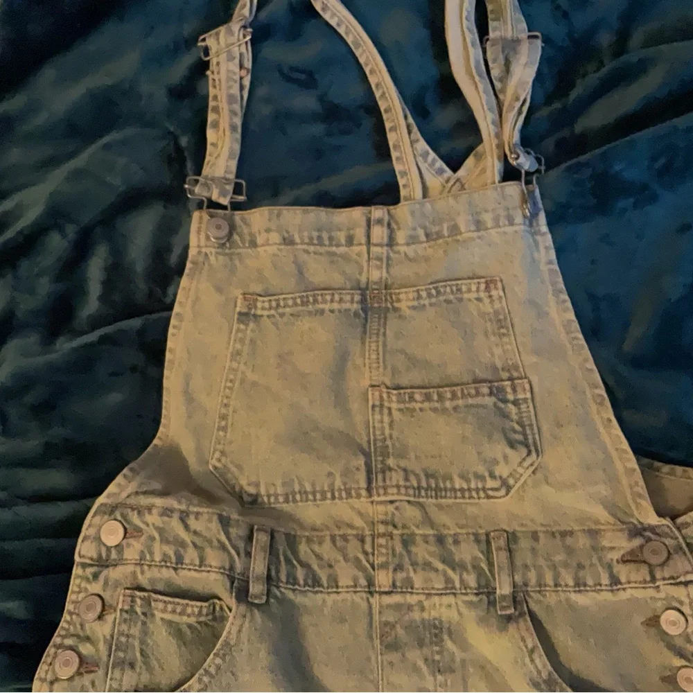 NWOT We The Free Oceanic Jean Shortalls! - Picture 14 of 16